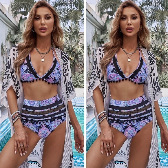 Exotic Escape Leopard Print Sexy Bikini Sets - Picture 2 of 2